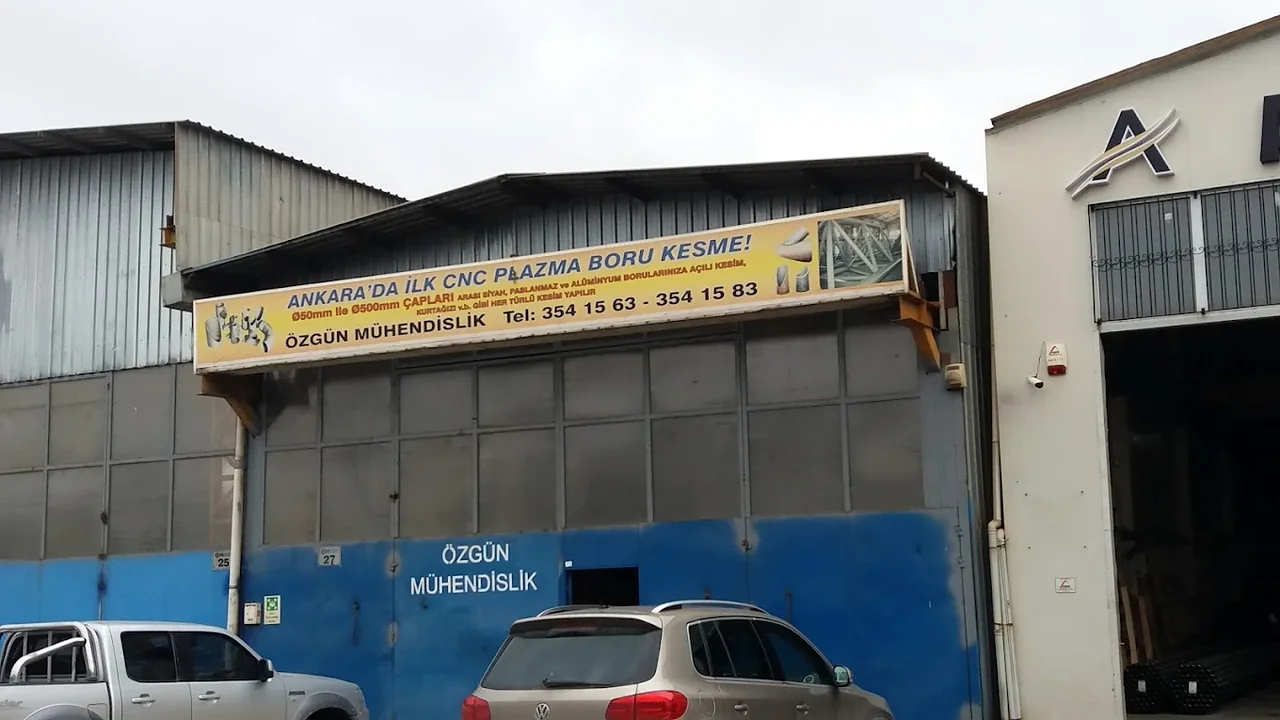 Özgün Mühendislik Ostim Ankara üretim tesisi